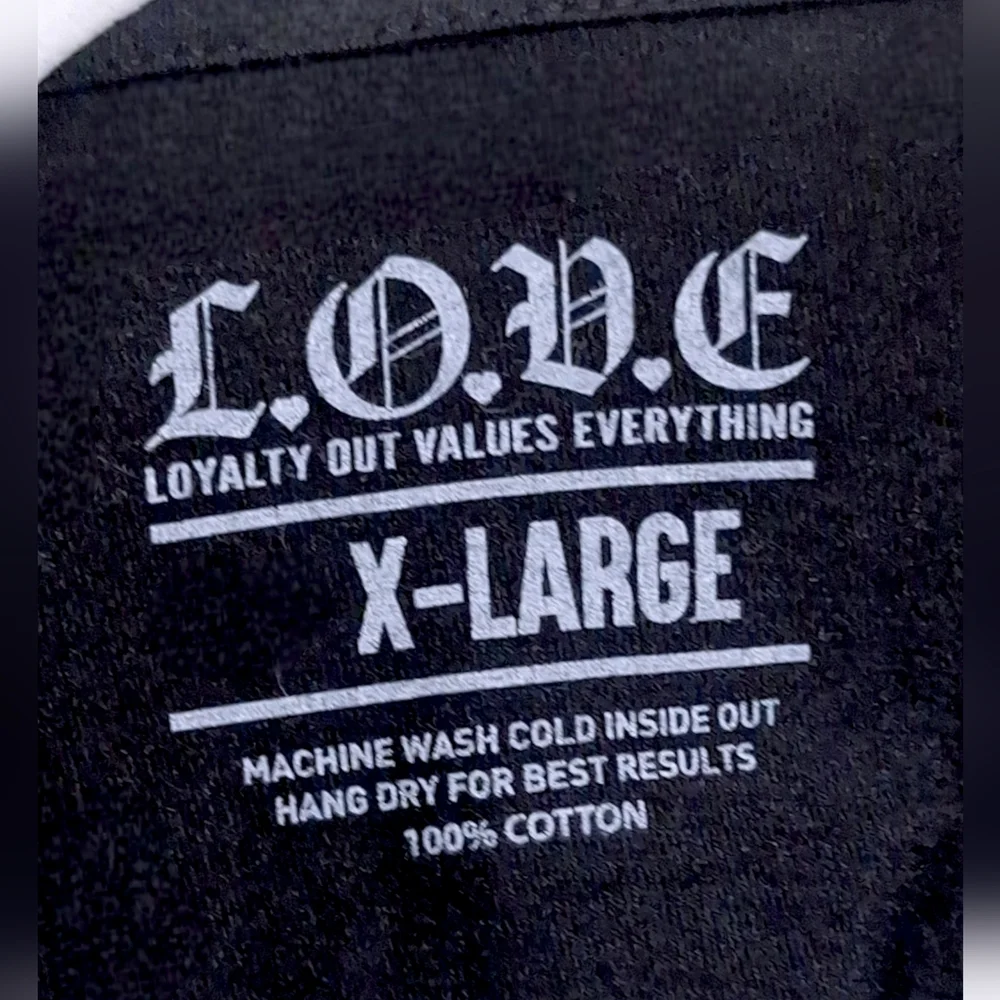 L.O.V.E. Kodak Black T shirt NWT size XL - Picture 3 of 7